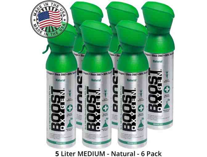 95% Pure Pocket Sized Oxygen Supplement, Portable Canister of Clean Oxygen - Photo 3