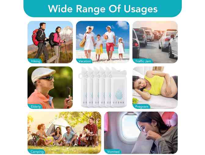 16 Pieces Disposable Urine Bags Portable Camping Pee Bags Emergency Urination Toilet Vomit