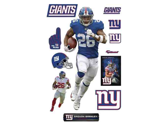OFFICIALLY LICENSED NFL REMOVABLE WALL DECALS