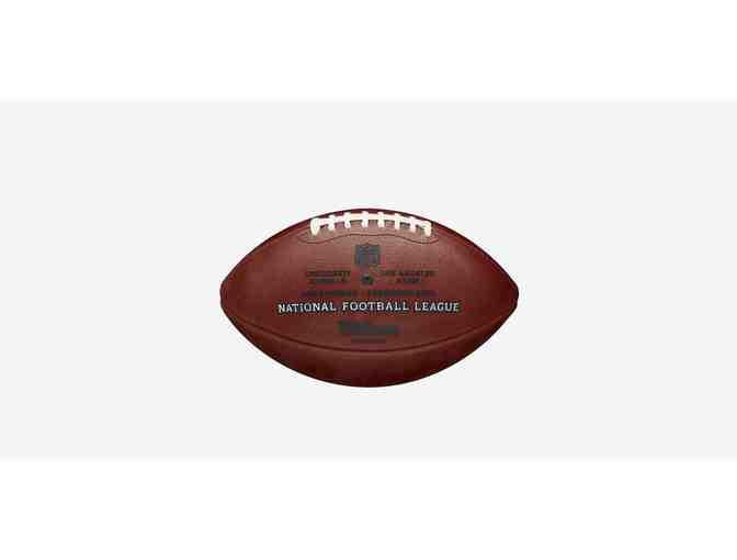 SUPER BOWL LVI NFL GAME FOOTBALL WITH TEAMS