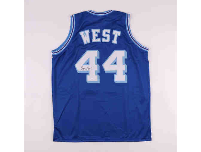 Jerry West Signed Jersey - Lakers