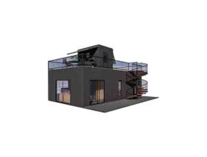 Getaway Pad 540 sq. ft. 1 Bed and Roof Deck Tiny Home Steel Frame Building Kit ADU Cabin G