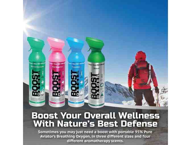 95% Pure Pocket Sized Oxygen Supplement, Portable Canister of Clean Oxygen