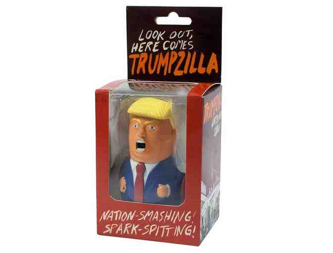 The Unemployed Philosophers Guild Trumpzilla - Wind-Up Walking Sparking Donald Trump