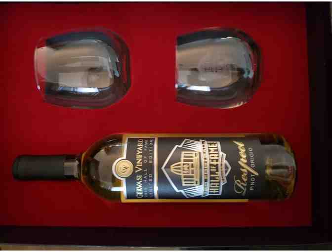 Pro Football Hall of Fame Limited Edition Wine & Glasses