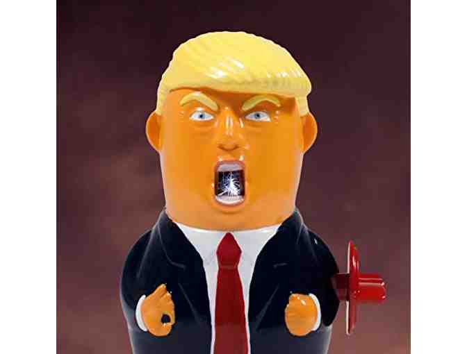 The Unemployed Philosophers Guild Trumpzilla - Wind-Up Walking Sparking Donald Trump