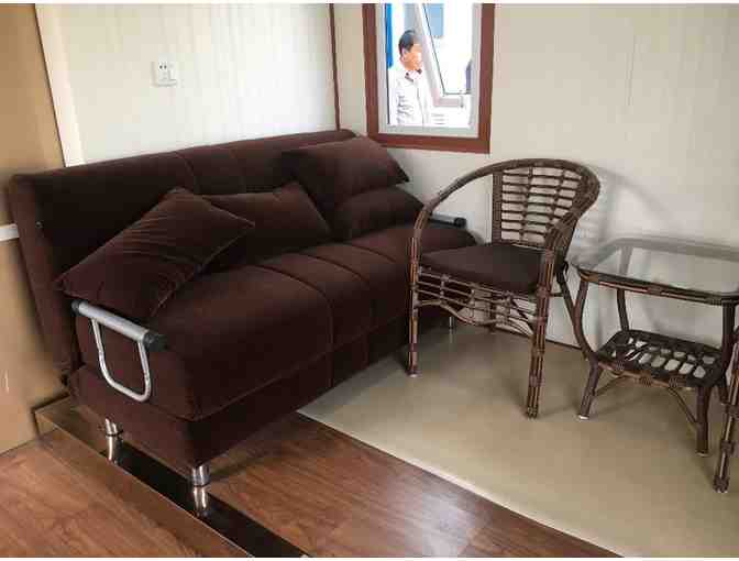 Weizhengheng expandable flat pack prefab module container house with solar energy