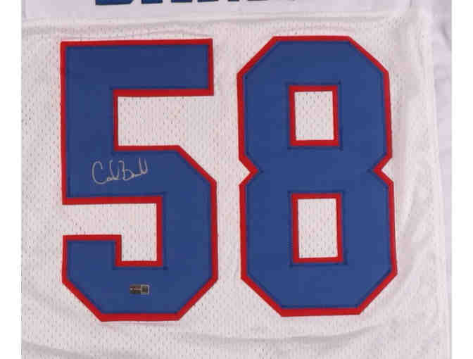 Carl Banks Signed Jersey - Giants Legend