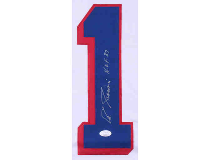 Ed Giacomin Signed Jersey (Rangers Legend)