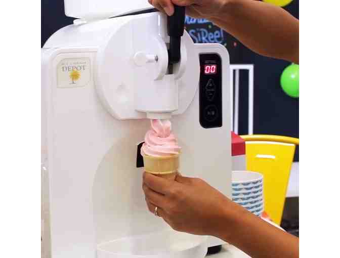 Automatic Soft Serve Ice Cream Machine (Commercial Quality for Home! At last! No Freezing - Photo 1