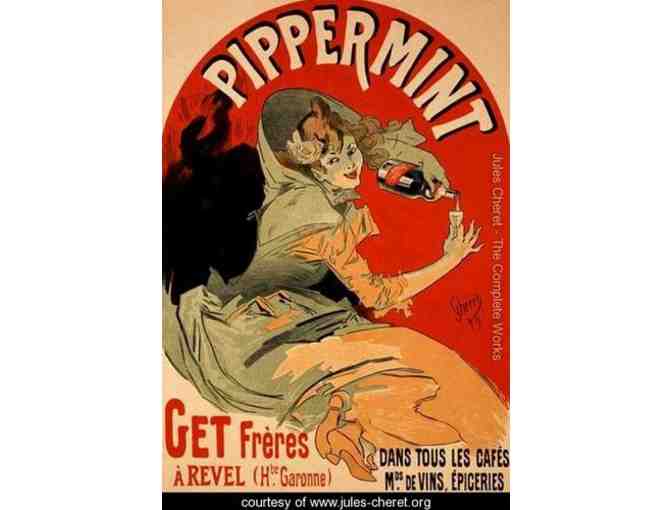 Framed Reproduction of a poster advertising 'Pippermint', 1899 - Photo 1