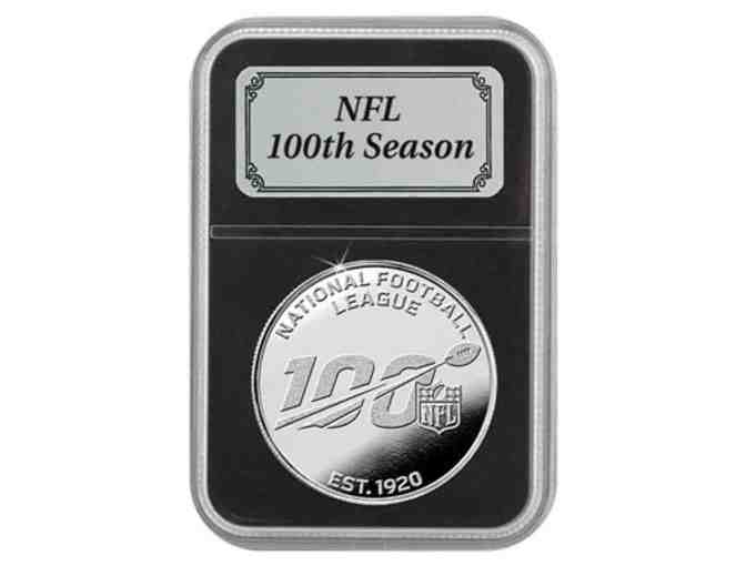 NFL 100th Season Silver Commemorative
