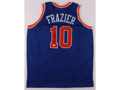 Walt Frazier New York Knicks Autographed Jersey