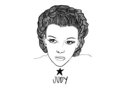 Judy Garland custom t-shirt by DEER DANA