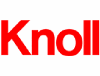 Eero Saarinen Pedestal Collection Dining Table 36' and two Knoll Chadwick Dining Chairs