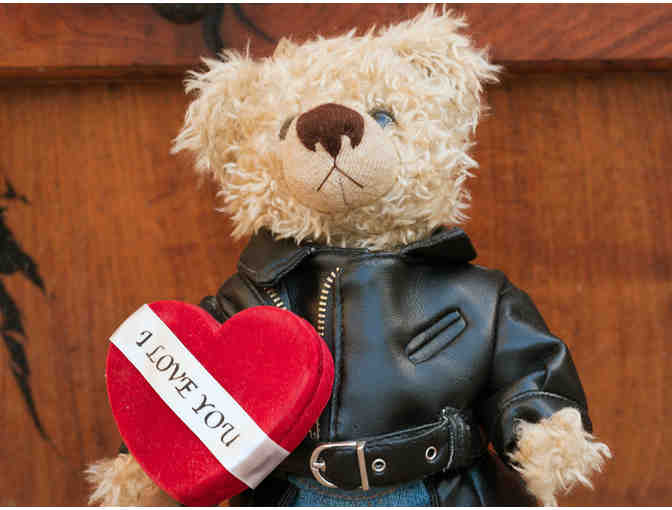 'I Love You' Biker Bear