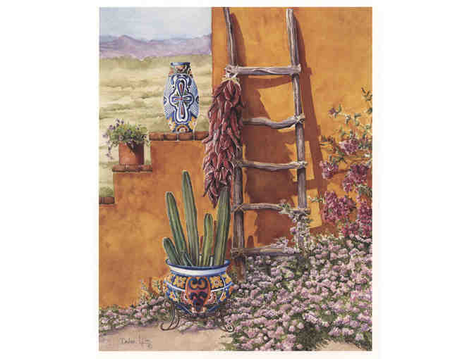 Southwestern Ladder Print by Debra Little