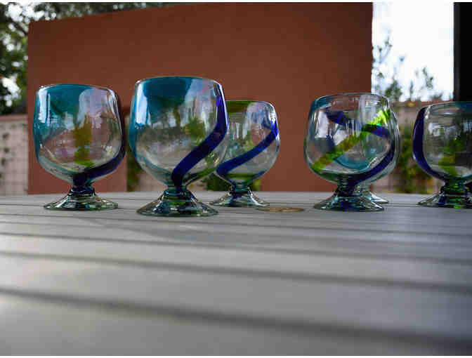 Orion's Table 24 oz. Footed Goblets - set of 6
