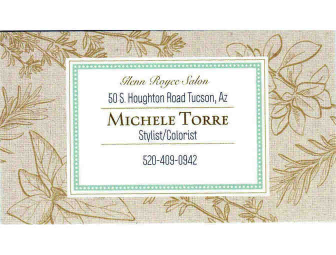Gift Certificate for Hair Salon Services with Michelle Torre - $40