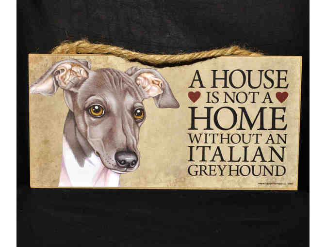 Italian Greyhound Placque