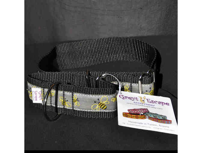 Martingale Collar - Busy Bee - Made for Greyhounds by Greyt Escapes