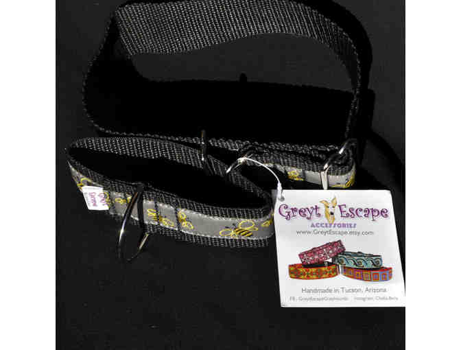 Martingale Collar - Busy Bee - Made for Greyhounds by Greyt Escapes