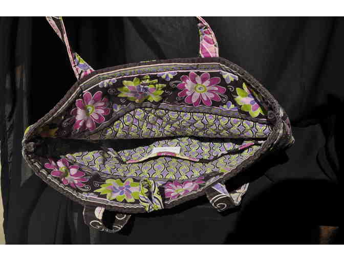 Vera Bradley Purse/Tote - Purple Punch Print