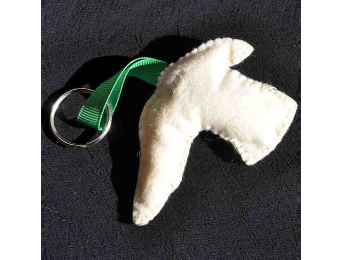 Felt Ornament - Greyhound or Whippet Head - By Karen's Handcrafted Gifts