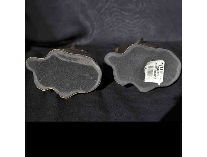 Greyhound/Whippet Sitting Dog Figurines - Bookends/Statue Pair - Brass - Open Bid Reduced