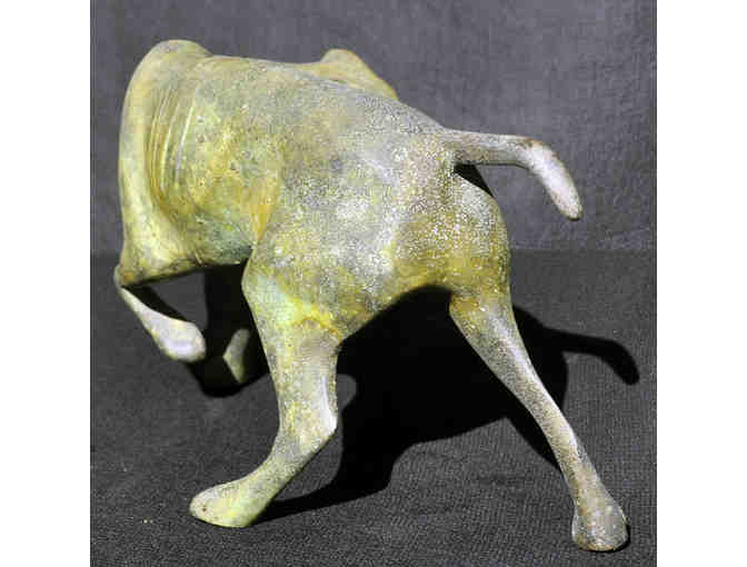 Hunting Dog Statue - Vintage Brass Figure - Opening Bid Reduced