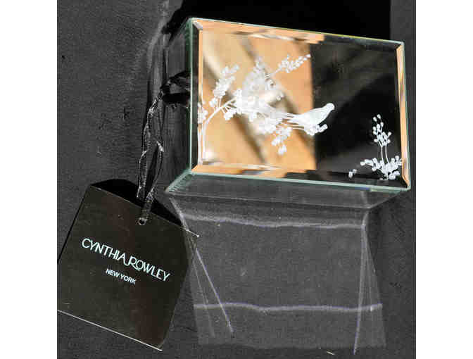 Jewelry Box - Mirrored and Etched - Created By Cynthia Rowley