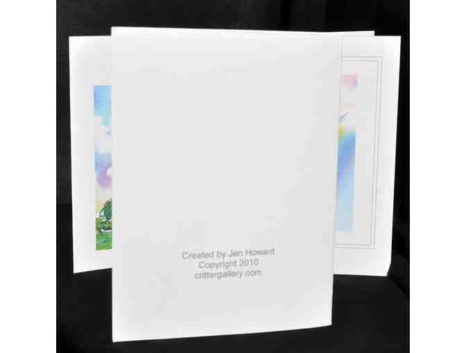 Cards (4) - Greyhound Sympathy Cards - 2 Blank & 2 With Sentiments Inside