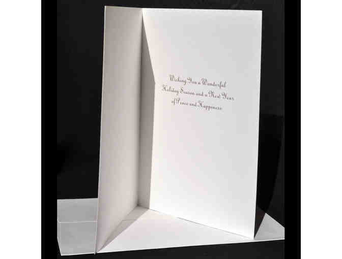 Greyhound Holiday Cards (10) with Envelopes - Anthony Valentino Robinson Artist