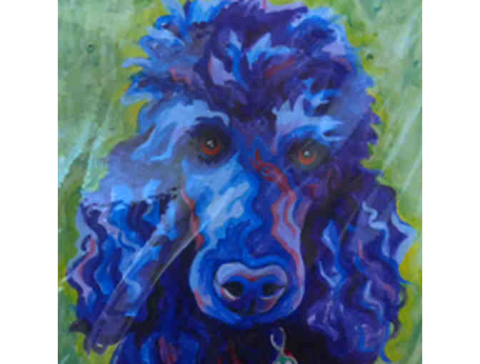 Guiness Pet Poodle Portrait by Meg Harper - Unframed, Signed, & Numbered Print 21/250