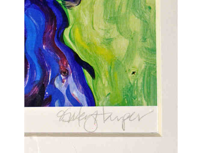 Guiness Pet Poodle Portrait by Meg Harper - Unframed, Signed, & Numbered Print 21/250