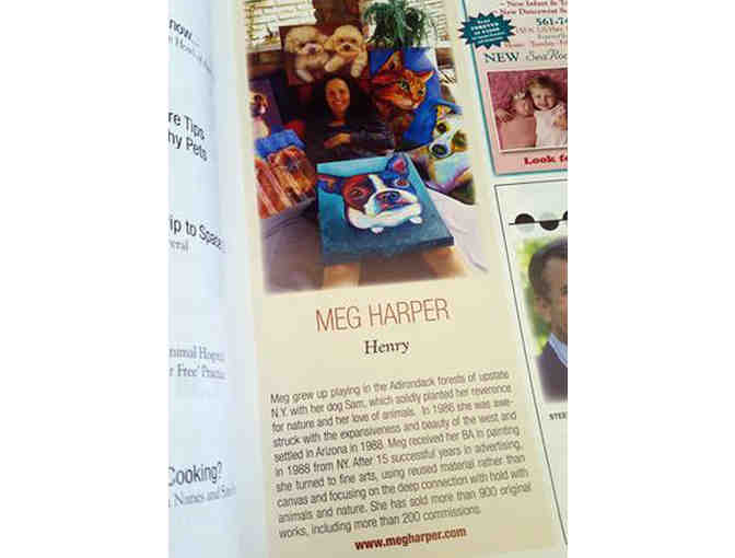 Guiness Pet Poodle Portrait by Meg Harper - Unframed, Signed, & Numbered Print 21/250