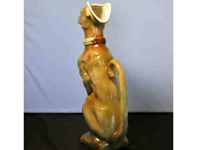 Seated Greyhound/Whippet Absinthe Pitcher - Reproduction Of A French Antique Pitcher