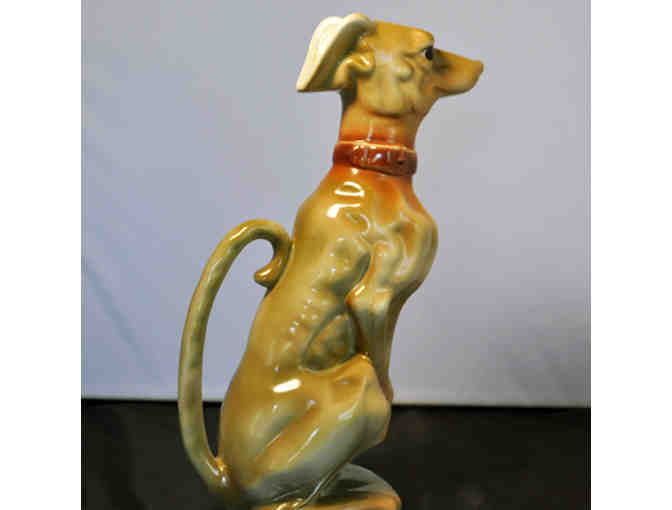 Seated Greyhound/Whippet Absinthe Pitcher - Reproduction Of A French Antique Pitcher