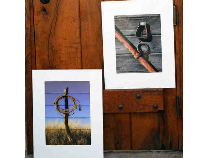 Pair of Western Themed Original Photos by Jim Eaton