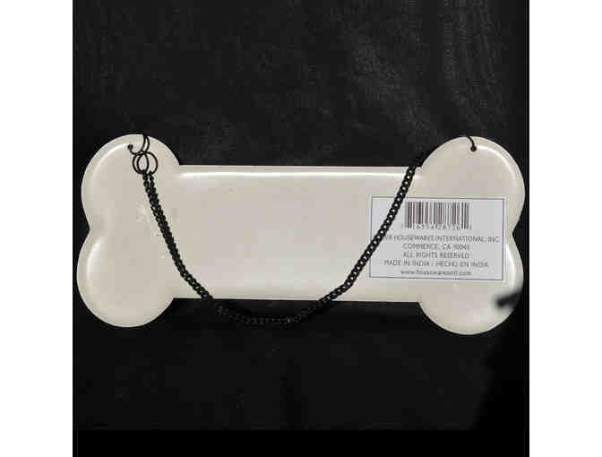 Metal sign 'Doggone It' - with Chain Hanger - Painted