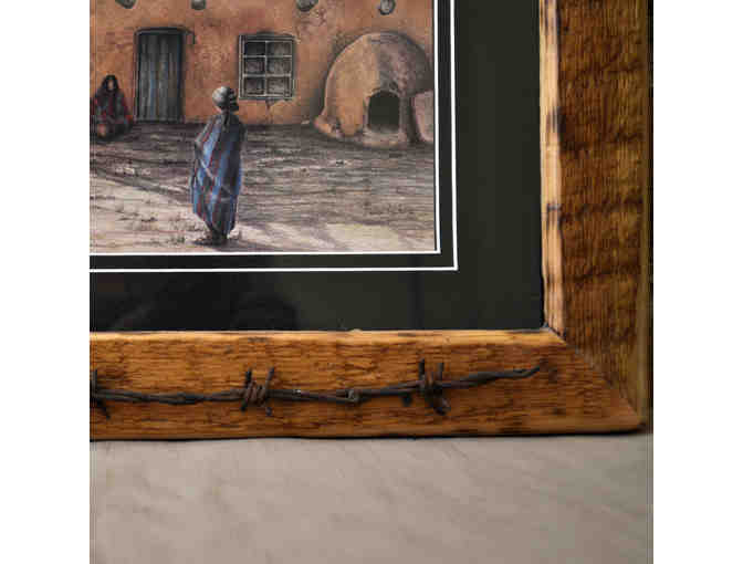 Print - Custom Framed - 'The Welcoming' by Debra Little - REDUCED OPENING BID!