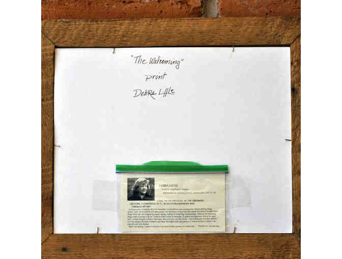 Print - Custom Framed - 'The Welcoming' by Debra Little - REDUCED OPENING BID!