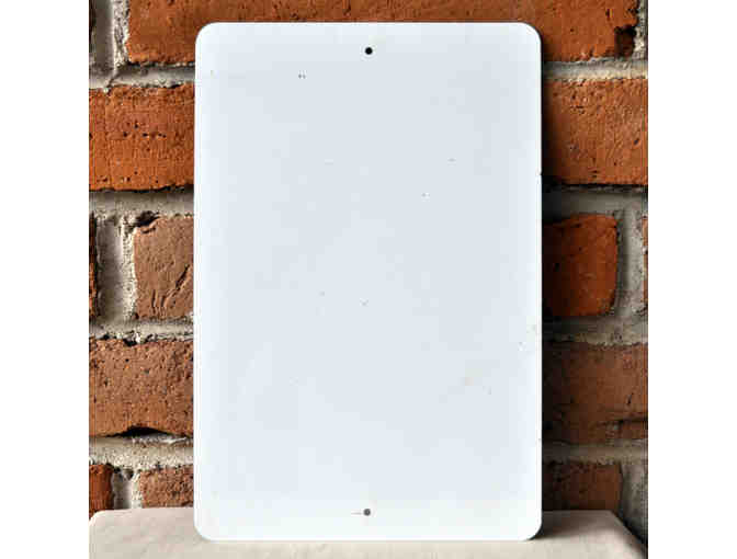 Metal Sign - STOP High Velocity Hound In Residence. Please Keep Gate Closed