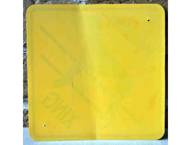 Warning Sign - Greyhound Xing