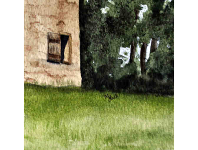 Watercolor - 1719 Hans Herr House - Original by Marlene Koch