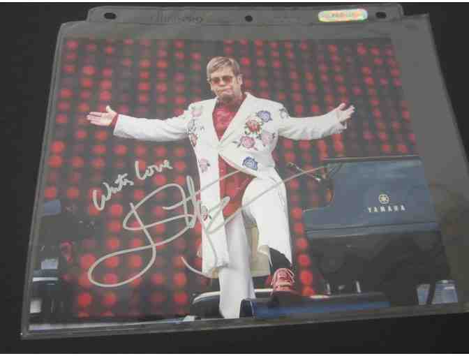 Elton John Autographed Photo