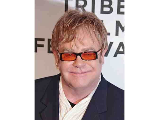 Elton John Autographed Photo