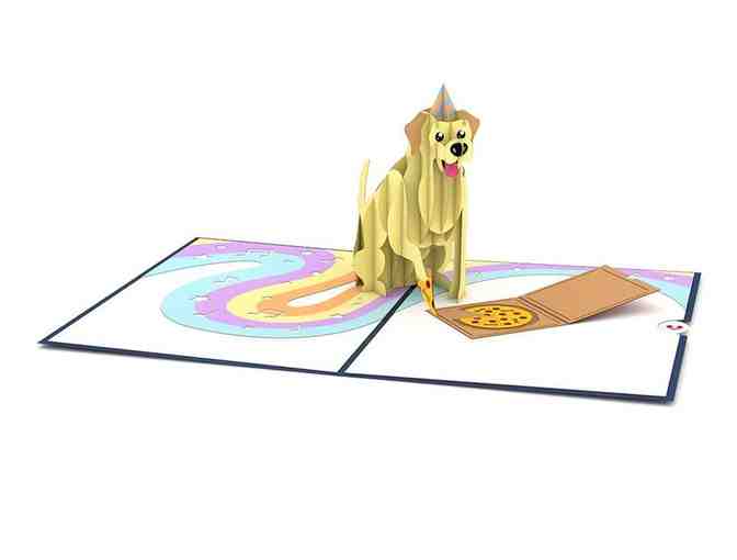 Two Classic Lovepop cards - Happy B'Day & Party Dog