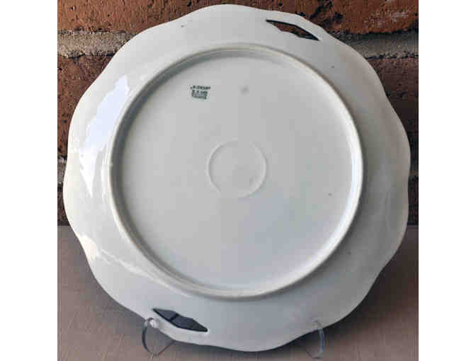 Vintage Hand Painted Plate - Roses - 'Mignon' Z S & Co Bavaria