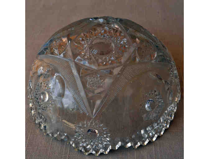Vintage Lead Crystal Bowl